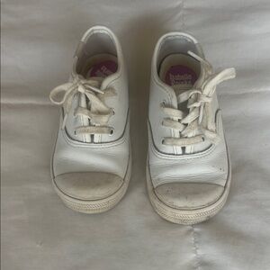 Keds Kids White Lace-Up Sneakers